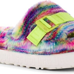 UGG Fluffita Pixelate slides